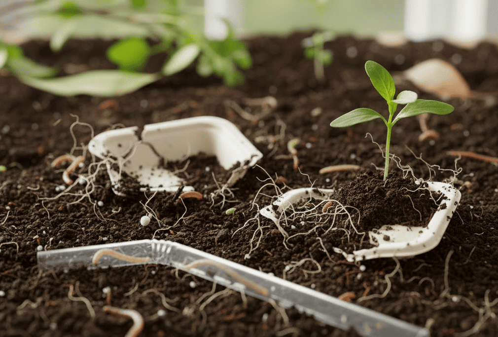 Biodegradation in soil